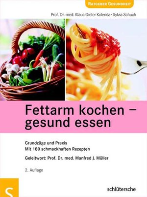 cover image of Fettarm kochen - gesund essen